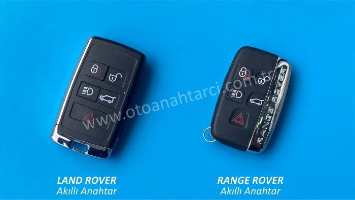 land rover range rover smart anahtar akıllı anahtar