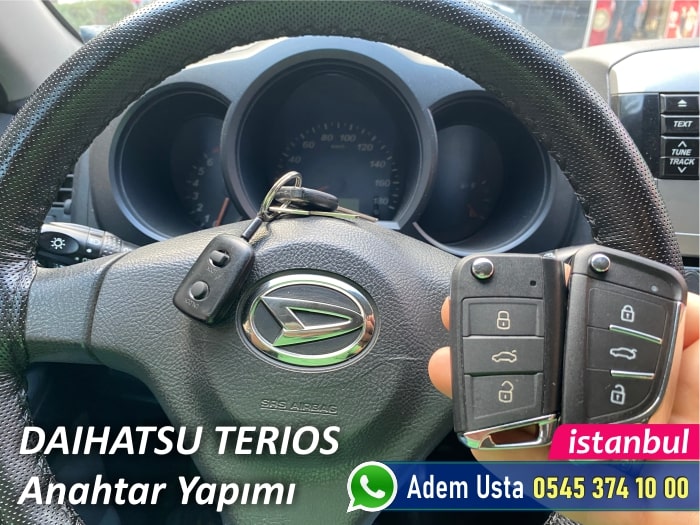 Daihatsu Terios Sustalı Anahtar