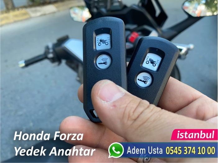 Honda Forza Motosiklet Anahtarları