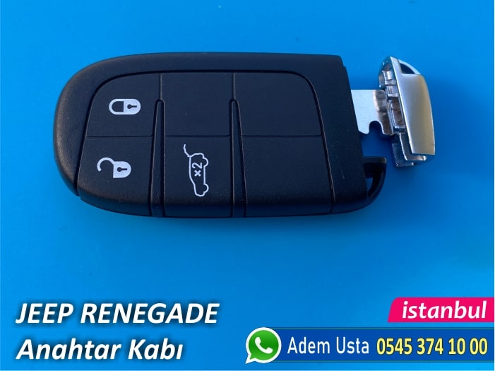 Jeep Renegade Anahtar Kabı