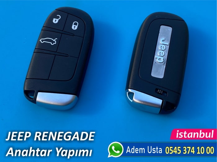 Jeep Renegade Keyless Go Smart Anahtar 