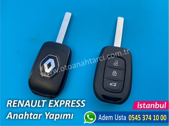 Renault Express Yedek Anahtar Fiyatı